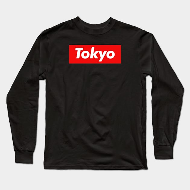 Tokyo Long Sleeve T-Shirt by monkeyflip